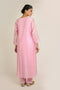 Soft Pink Kali Chanderi Kurta Set
