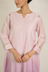 Pastel Ombre Mukaish Chanderi Kurta Set