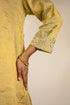 Gold Tissue Embroidered Co-ord Set
