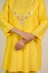 Sunny Yellow Embroidered Dhoti Kurta Set