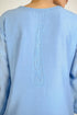 Stone Blue Chikan Mukaish Kurta Set