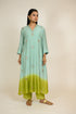 Mint Ombre Mukaish Kurta Set